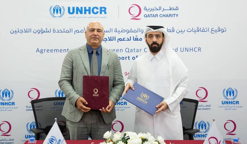 Qatar Charity (QC) and the UN Refugee Agency (UNHCR) 